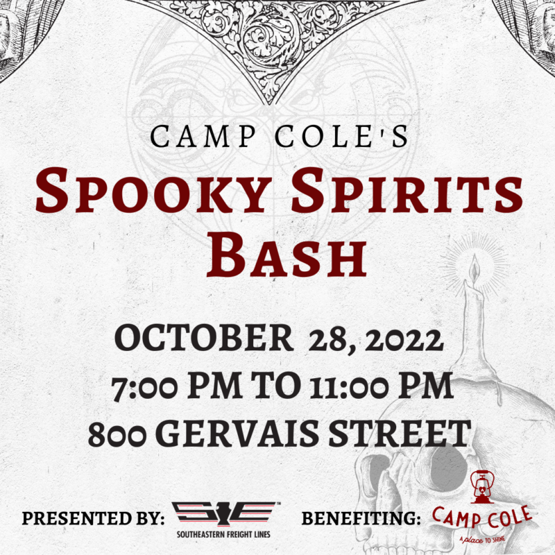 Spooky Spirits Bash Camp Cole